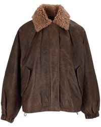 Bully - Vrouw Lederen Jas - Lyst
