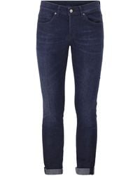 Dondup - Vaqueros George de corte ajustado en denim elástico - Lyst