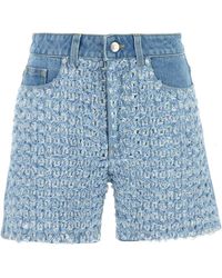Stella McCartney - Denim Shorts - Lyst