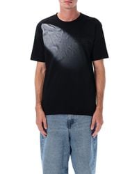 MM6 by Maison Martin Margiela - T Shirts En Polos Zwart - Lyst