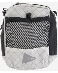 and wander - Nylon Cross Body Bag With Logo - Lyst