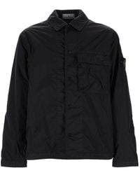 Stone Island - Regular-Fit Padded Overshirt With Pocket Crinkle Reps Ny - Lyst