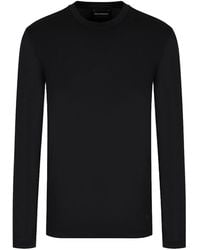 Emporio Armani - T -Shirts und Polos schwarz - Lyst