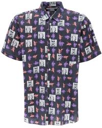 Comme des Garçons - Comme Des Garcons Shirt Short-Sleeved Shirt With Andy Warhol Print - Lyst