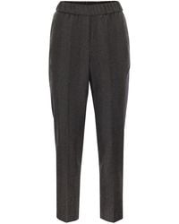 Peserico - Stretch Virgin Wool Trousers - Lyst