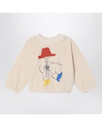 Bobo Choses - Sweatshirt Magic Flute Player Ivory - Lyst