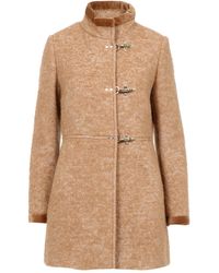 Fay - Coats Kameel - Lyst