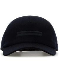ZEGNA - Midnight Cashmere Baseball Cap - Lyst
