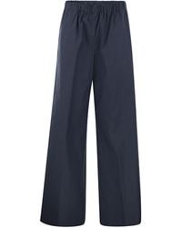 Antonelli - Steven Stretch Cotton Loose Fitting Trousers - Lyst