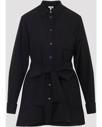 Loewe - Blouse Zwart - Lyst