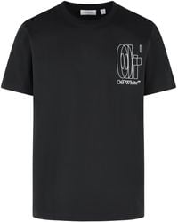 Off-White c/o Virgil Abloh - 'Big Double Arrow' Cotton T Shirt - Lyst