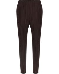 Pleats Please Issey Miyake - 'Monthly Colors: July' Pants - Lyst