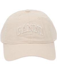 Ganni - Baseball Hat With Logo - Lyst