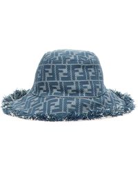 Fendi - Ff Monogramm Eimerhut - Lyst