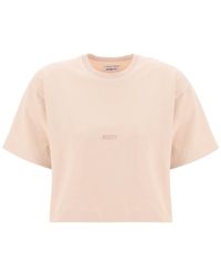 Autry - Boxy T Shirt With Debossed Logo - Lyst