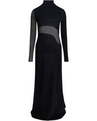 Alaïa - Long Cut Out Bodycon Dress - Lyst