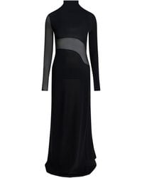 Alaïa - Lang ausgeschnittenes, figurbetontes Kleid - Lyst