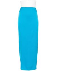 Silk95five - French Tie Silk Skirt - Lyst
