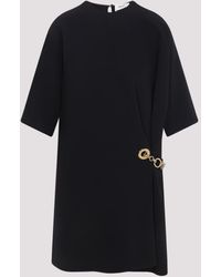 Celine - Viscose Midi Dress - Lyst