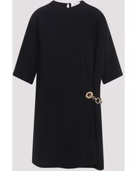 Celine - Viscose Midi Dress - Lyst