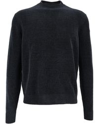 Rrd - Plush Round-Neck Knit Sweater - Lyst