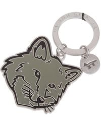 Maison Kitsuné - Maison Kitsune 'bold Fox Head Keyring - Lyst