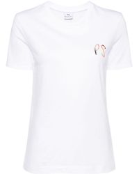 Paul Smith - T-Shirt Met Logoprint - Lyst