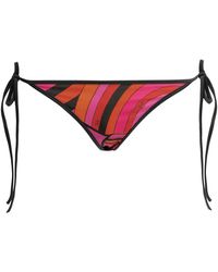 PUCCI - Marmo Polyamide Elastane Bikini Briefs - Lyst