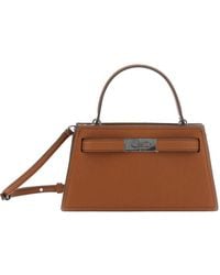 Tory Burch - Lee Radziwill Small Leather Handbag - Lyst