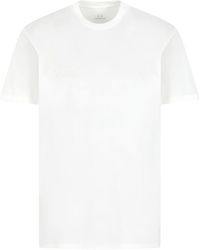 ARMANI EXCHANGE - Armani intercambia camisetas y polos beige - Lyst