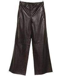 Enes - Leather Trousers - Lyst