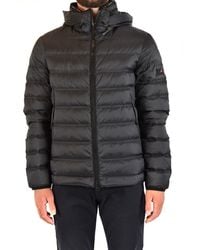 Peuterey - Hooded Long Sleeve Zip-Up Jacket With Front Pockets - Lyst