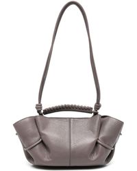 Hereu - Arta Schultertasche mit Flechtriemen - Lyst