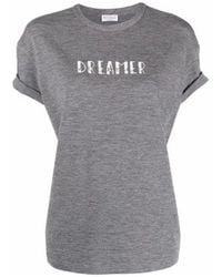 Brunello Cucinelli - Dreamer Jersey T -shirt - Lyst