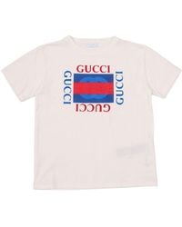 Gucci - J S/S T Shirt Ctn Jersey - Lyst