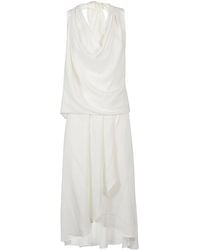 Silk95five - Worth Ave Silk Short Dress - Lyst