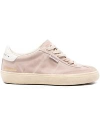 Golden Goose - Soul-Star Suede Upper Toe And Togue Leather Heel - Lyst