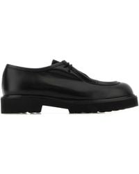 Max Mara - Leather Track Lace-Up Shoes - Lyst
