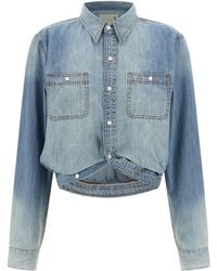 R13 - 'wrap Around' Shirt - Lyst