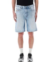 DIESEL - Short Blauw - Lyst