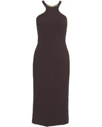 Elisabetta Franchi - Dress With Jewel Detail - Lyst