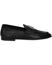 Dolce & Gabbana - Dolce&Gabbana Mocassini Ariosto Uomo Pelle Nero - Lyst