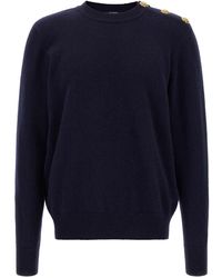 Balmain - 'leone Catena' Knop Trui - Lyst