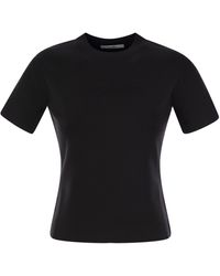 Max Mara - Segale Viscose Blend Sweater Met Logo - Lyst
