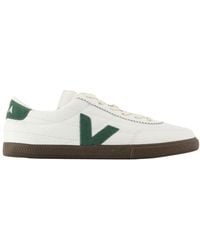 Veja - Panenka Sneakers Leer Wit - Lyst