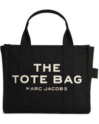 Marc Jacobs - Marc Jacobs () Tota de tela negra mini bolsa - Lyst