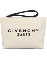 Givenchy - Logo Cotton Pouch - Lyst
