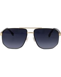 BOSS - Hugo Matte Steel Sunglasses - Lyst