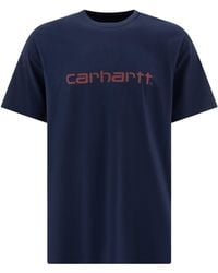 Carhartt - "script" T -shirt - Lyst