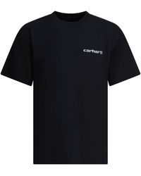 Carhartt - "S/S "Archive Script"-T-Shirt mit Rundhalsausschnitt - Lyst